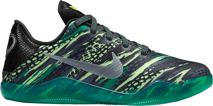  Nike Kobe 11 EM Low Green Snake (GS)