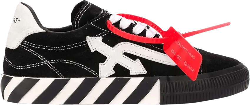 Off-White Wmns Arrow Vulcanized Low &#039;Black White&#039;