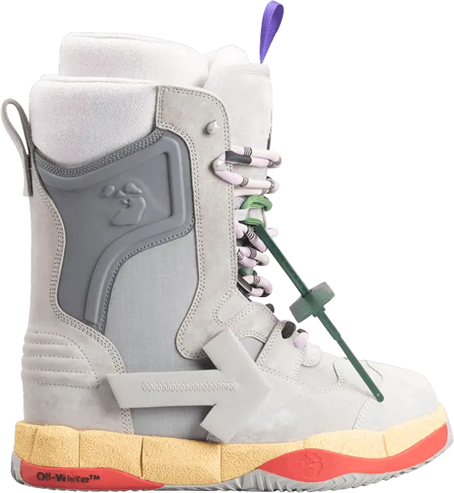 Off-White Wmns High Top Snow Boot &#039;Light Grey&#039;