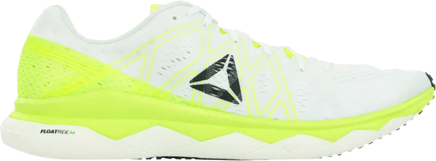  Reebok Floatride Run Fast &#039;White Solar Yellow&#039;