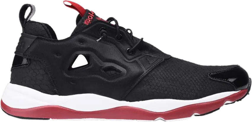  Reebok FuryLite Stage &#039;Black Flash Red&#039;