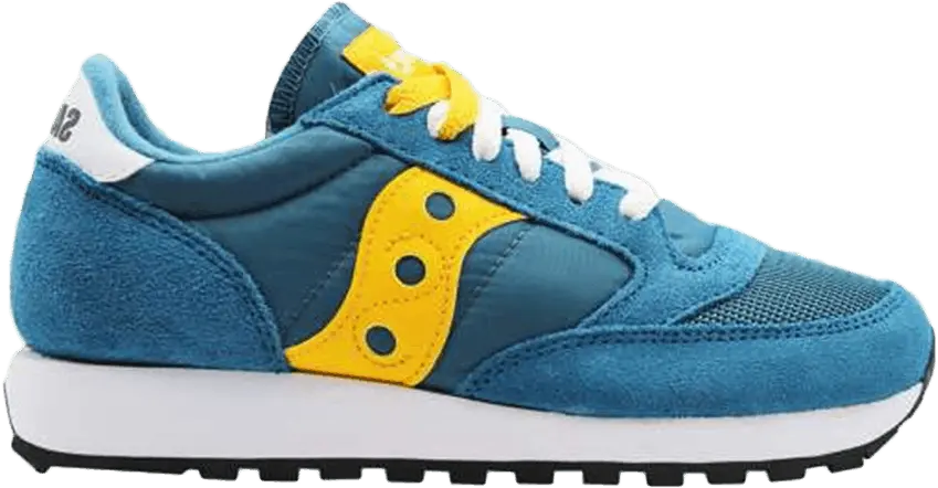  Saucony Wmns Jazz Original Vintage &#039;Teal Yellow&#039;