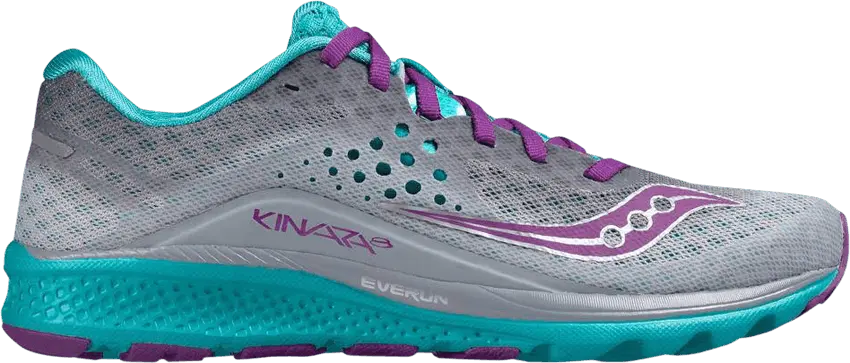  Saucony Wmns Kinvara 8 &#039;Grey Teal&#039;