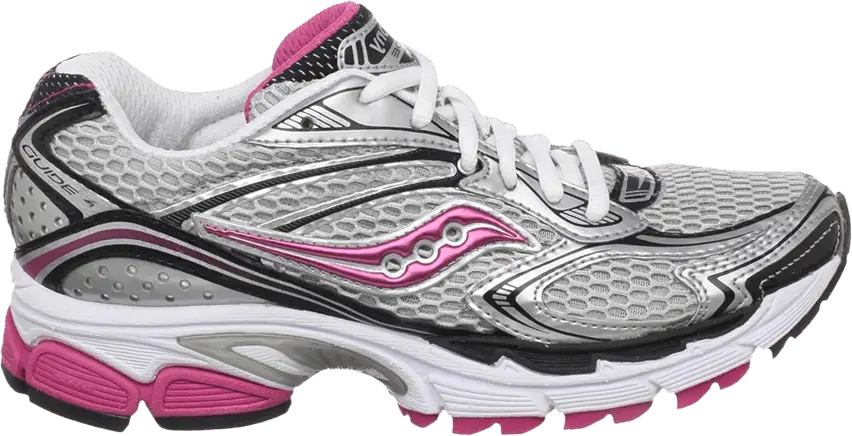Saucony Wmns ProGrid Guide 4 &#039;Silver Black Pink&#039;