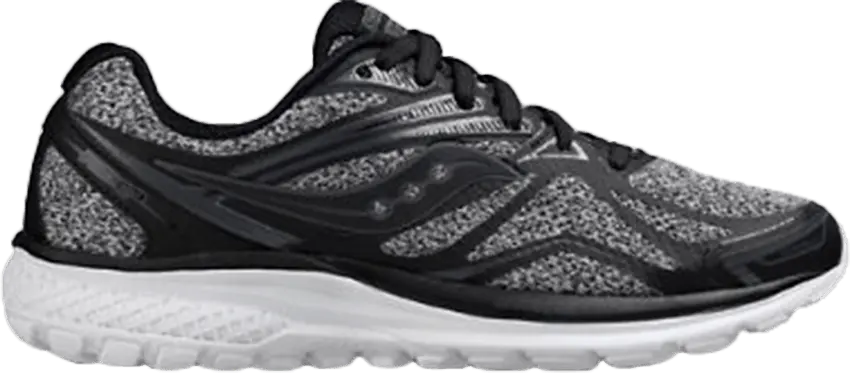  Saucony Wmns Ride 9 LR &#039;Black Grey&#039;