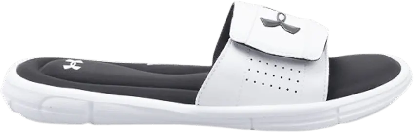 Under Armour Ignite 5 Slide &#039;White Black&#039;