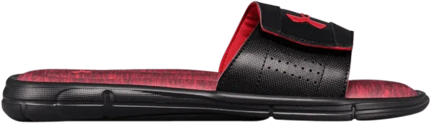 Under Armour Ignite Heathered Slide &#039;Black Red&#039;