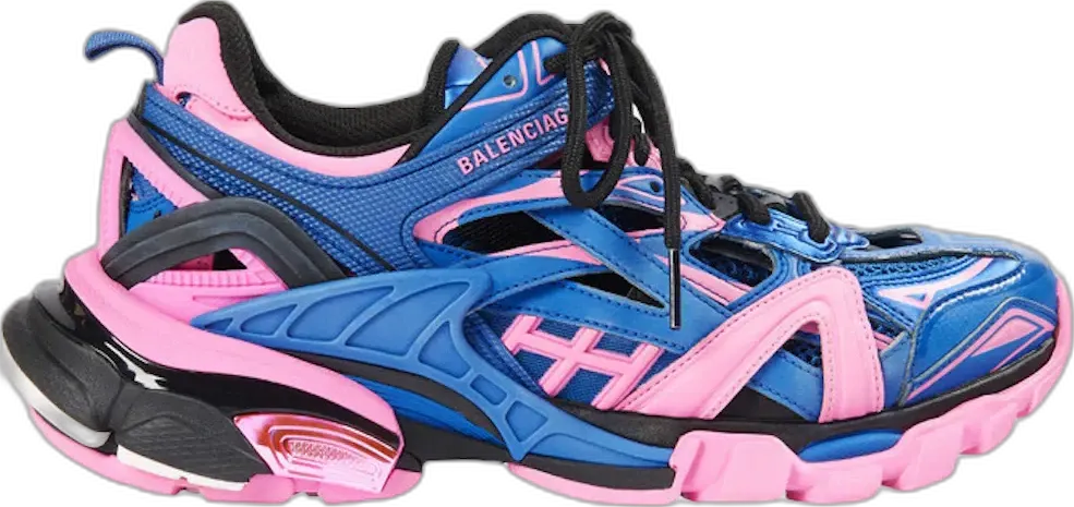  Balenciaga Track.2 Blue Pink (Women&#039;s)