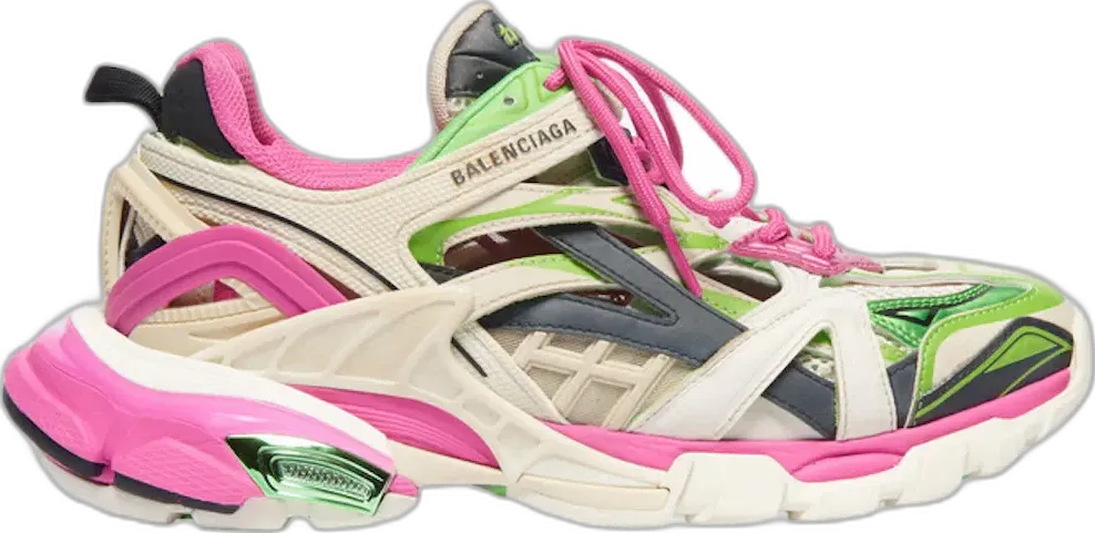  Balenciaga Track.2 Pink Green (Women&#039;s)