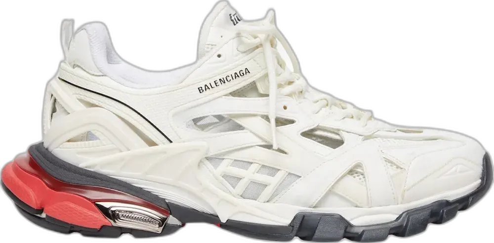  Balenciaga Track.2 White Red