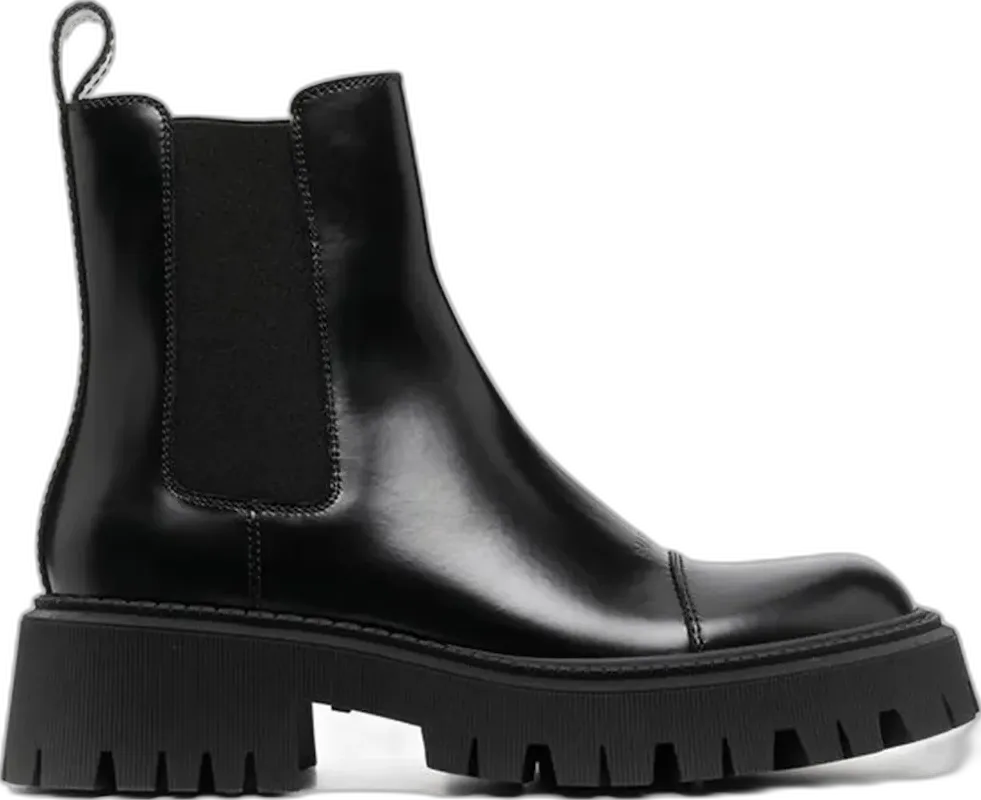  Balenciaga Tractor 20mm Boot Black