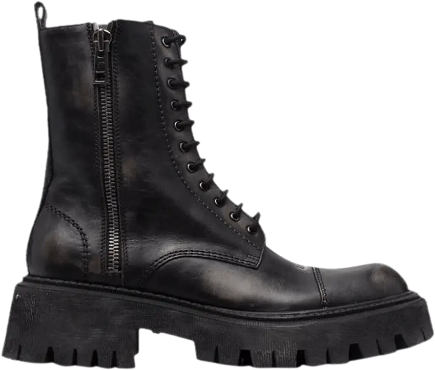  Balenciaga Tractor High &#039;Black&#039;