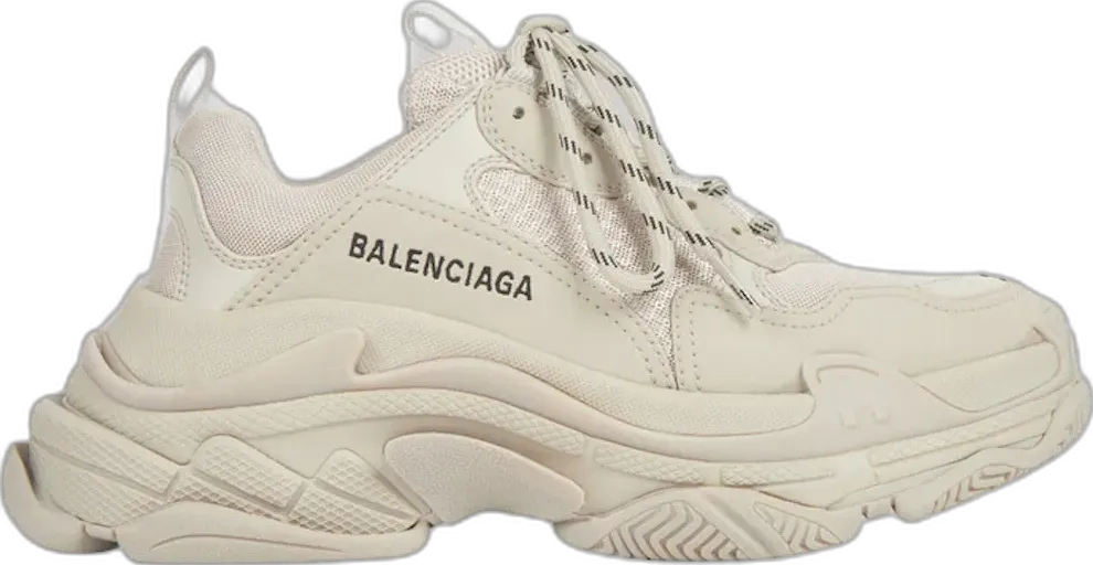  Balenciaga Triple S Beige (Women&#039;s)