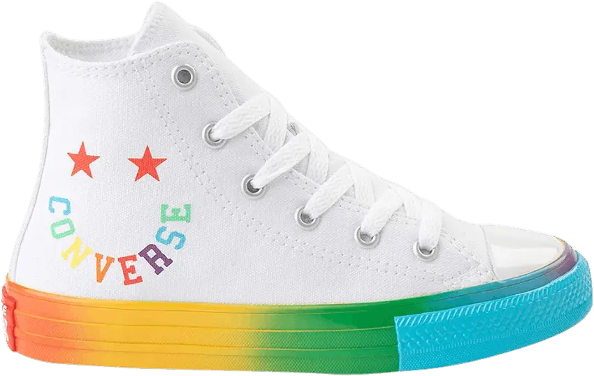  Converse Chuck Taylor All Star High PS &#039;Smiley - Pride&#039;