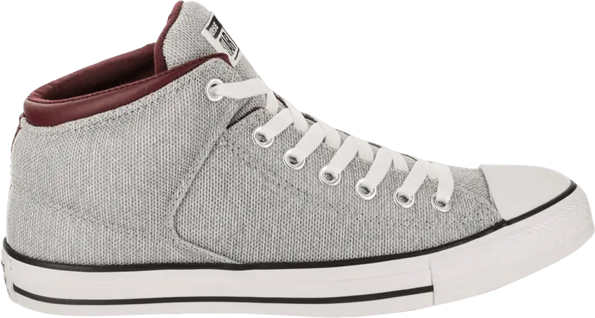  Converse Chuck Taylor All Star High Street High &#039;Grey Dark Burgundy&#039;