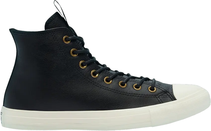  Converse Chuck Taylor All Star Leather High &#039;Black Egret&#039;