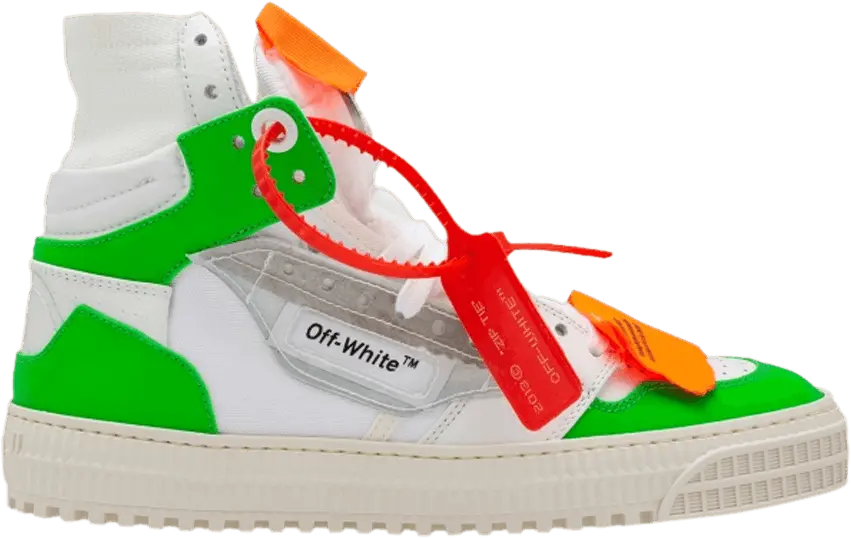  Off-White Wmns Off-Court 3.0 High &#039;White Green&#039;