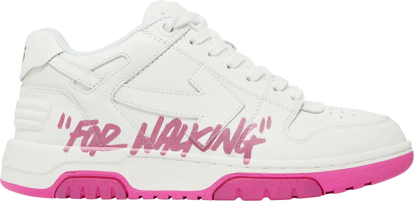  Off-White Wmns Out of Office &#039;For Walking - White Fuchsia&#039;