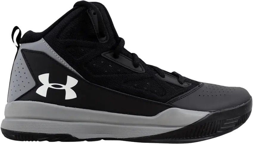  Under Armour Jet Mid GS &#039;Black Steel&#039;