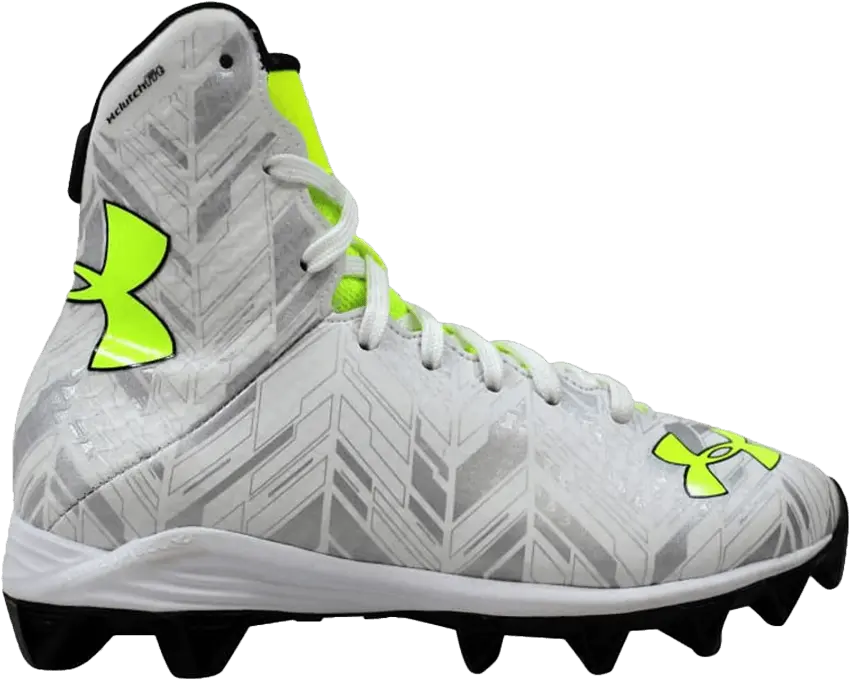  Under Armour LAX Highlight RM JR &#039;White Metallic Silver&#039;