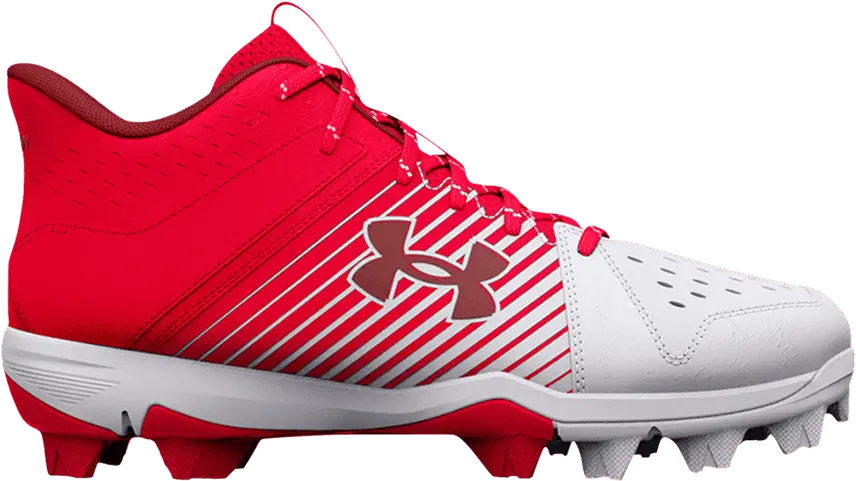 Under Armour Leadoff Low Mid GS &#039;Red White&#039;