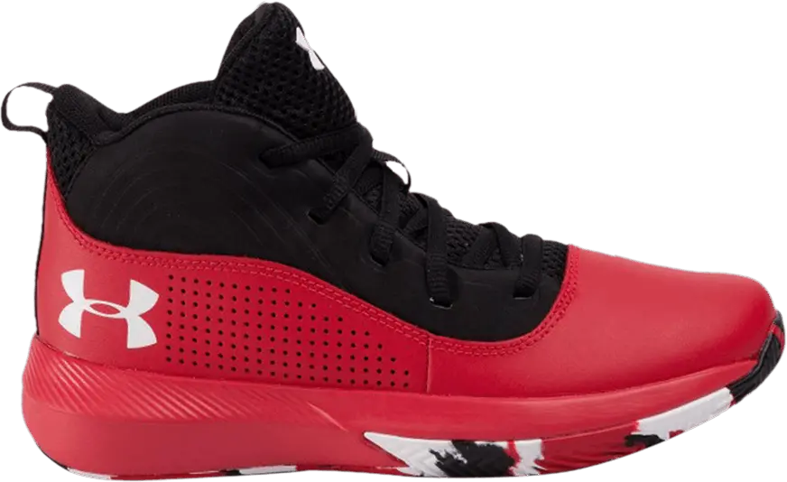 Under Armour Lockdown 4 GS &#039;Red Black&#039;