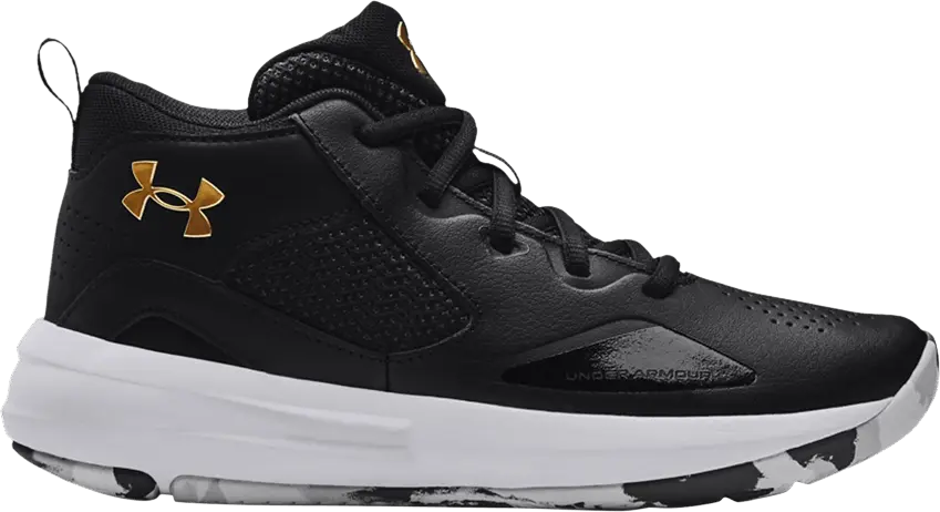 Under Armour Lockdown 5 GS &#039;Black Metallic Gold&#039;