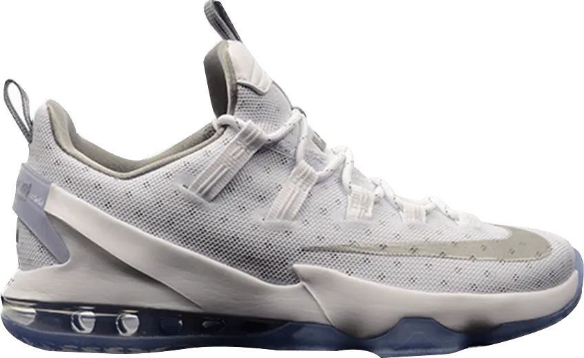  Nike LeBron 13 Low Metallic Silver