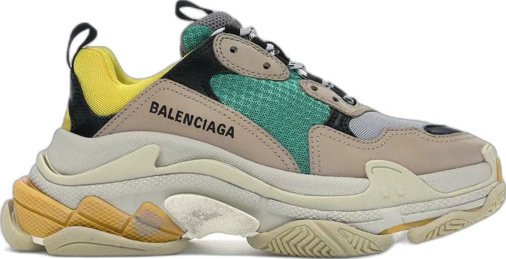  Balenciaga Triple S Curry (Women&#039;s)