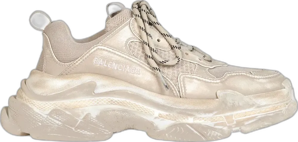  Balenciaga Triple S Faded Beige (Women&#039;s)