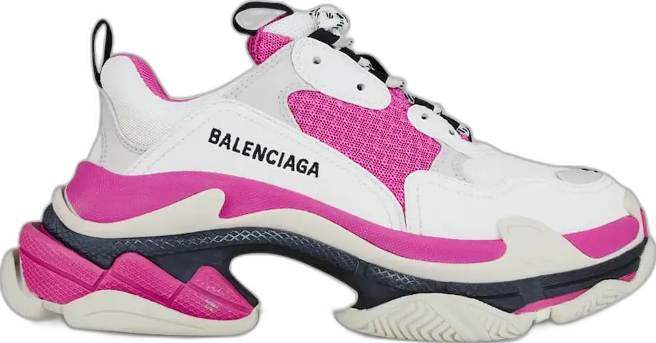  Balenciaga Triple S Pink White (Women&#039;s)