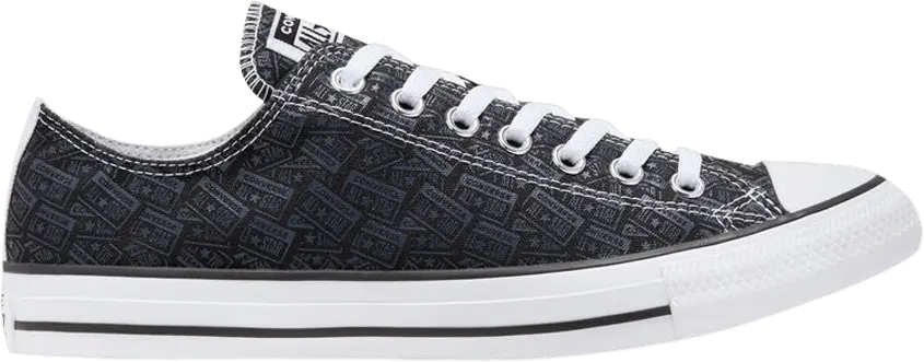  Converse Chuck Taylor All Star Low &#039;Allover License Plate Prints&#039;