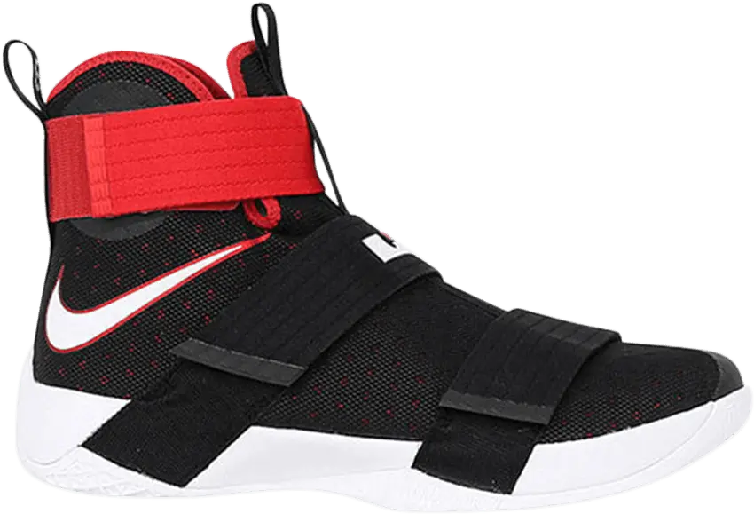  Nike LeBron Zoom Soldier 10 Black Red