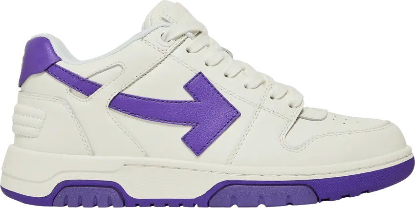  Off-White Wmns Out Of Office &#039;White Dark Purple&#039;