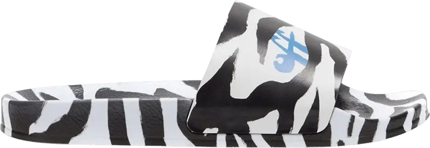  Off-White Wmns Pool Sliders &#039;Zebra&#039;