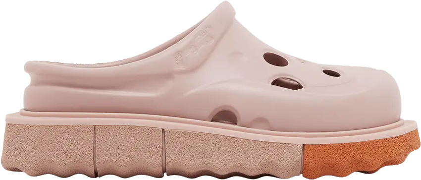  Off-White Wmns Sponge Perforated Clog &#039;Light Pink&#039;