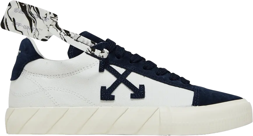  Off-White Wmns Vulc Eco Sneaker &#039;White Navy Blue&#039;