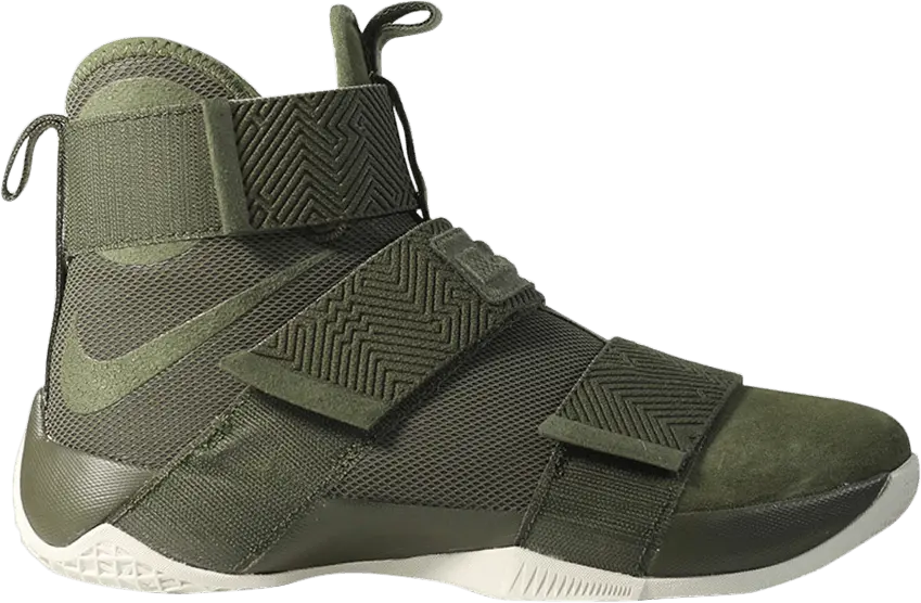  Nike LeBron Zoom Soldier 10 Lux Cargo Khaki