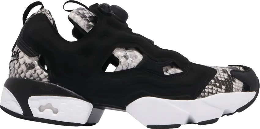  Reebok Instapump Fury OG &#039;Snake Black White&#039;