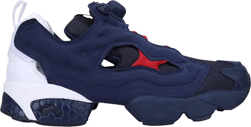  Reebok InstaPump Fury Pop &#039;Collegiate Navy Scarlet&#039;