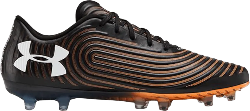 Under Armour Magnetico Control Pro FG Jr &#039;Black Glow Orange&#039;