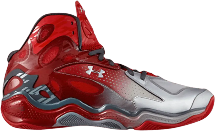 Under Armour Micro G Anatomix Anomaly &#039;Red Carbon Silver&#039;