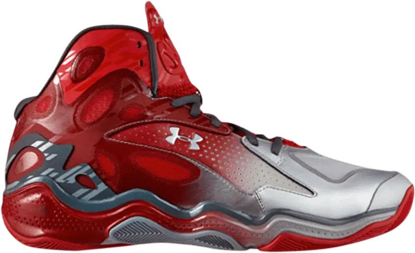  Under Armour Micro G Anatomix Anomaly &#039;Red Carbon Silver&#039;