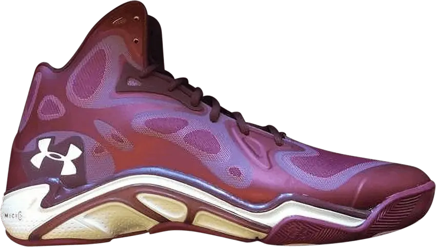  Under Armour Micro G Anatomix Spawn &#039;Maroon&#039;