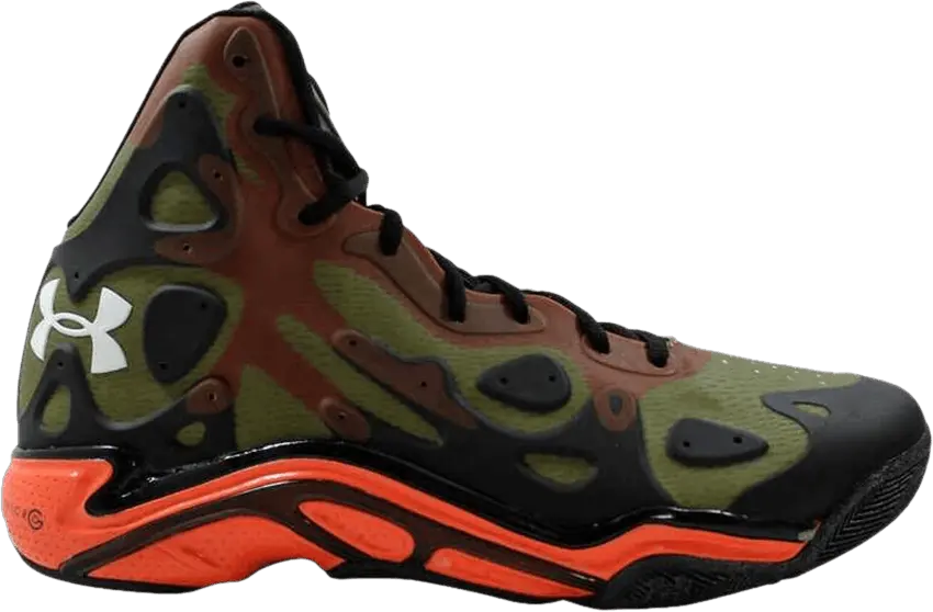  Under Armour Micro G Anatomix Spawn 2 &#039;Green Orange&#039;