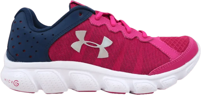 Under Armour Micro G Assert 6 GS &#039;Rose&#039;