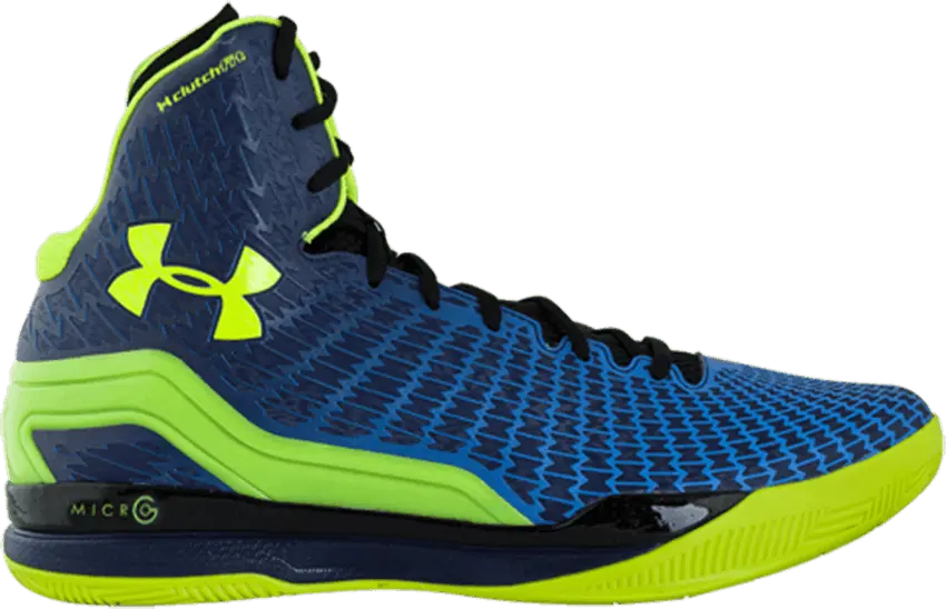  Under Armour Micro G Clutchfit Drive &#039;Blue Neon&#039;