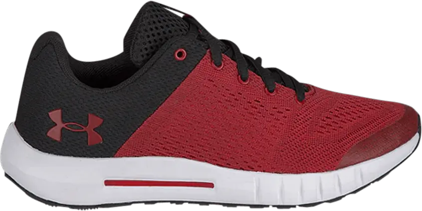  Under Armour Micro G Pursuit GS &#039;Red Black&#039;