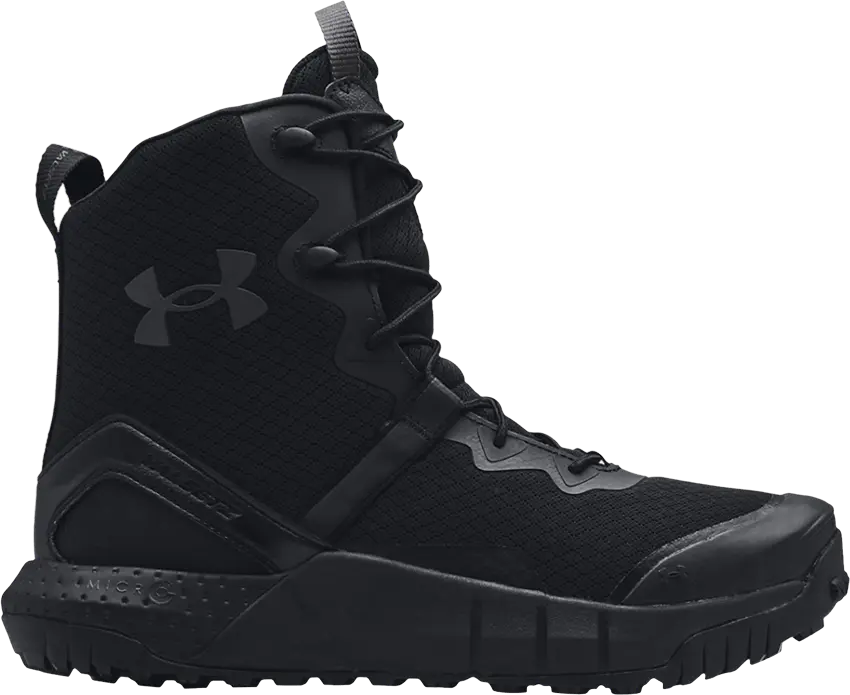  Under Armour Micro G Valsetz Tactical Boots &#039;Black Jet Grey&#039;