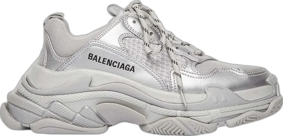  Balenciaga Triple S Silver (Women&#039;s)